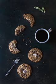 Really Good Chocolate Chip Cookies With Sea Salt Recipe Chocolate Chip Cookies Food Food Flatlay