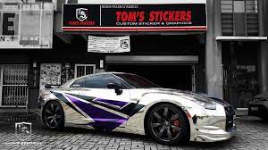 Check spelling or type a new query. Nissan Gtr35 Chrome Wrap Body Stickers Tomsstickers Carwrap Chromewrap Vinylwrap Chrome Silverchrome Bodyst Car Wrap Stickers Custom Custom Stickers