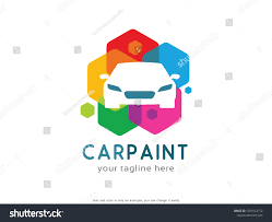 Car Paint Logo Template Design Vector Stock Vector Royalty Free 1291512712 In 2020 Car Logo Design Logo Design Creative Logo Design