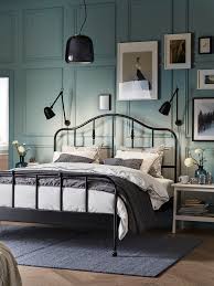 To bring you the highest quality and most comprehensive set of bedroom furniture options possible, bassett's designers have been hard at work, leaving no stone unturned in the process. Stylish Brass Bed With Modern Comfort Ikea Bedroom Design Inspiration Home Bedroom Bedroom Furniture Beds