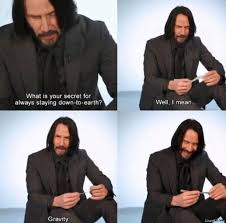 Keanu reeves promoting his motorcycle company by doing the stunts himself. Keanu Reeves Memes Memezila Com