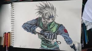 Kakashi Cultura Comment dessiner kakashi avec du materiel scolaire ! kakashi cultura