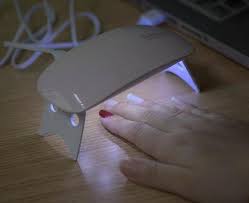 bol com mini led uv lamp nagels gellak gelnagellak gelpolish 6 watt ideaal reis lampje