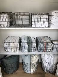 Baskets and labels dollar store organization ideas 50 Best Dollar Store Organization And Storage Ideas For 2021