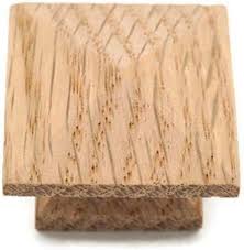 Restore Hardware 1 1/4" Square Oak Knob Mission Wood Knob Pyramid Knob Arts  and Crafts Knob Furniture Wood Knob Cabinet Wood Knob Nice Small Wood Knob  Antique Empire Wood Knob : Amazon.co.uk: