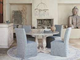 6 matching chairs with 2 arm chairs and 4. Cironi Bell Arte Round Dining Table Arhaus