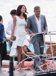 The whirlwind romance has led to lasting when amal became pregnant in 2016, the overjoyed couple got an additional surprise, in the form of. George Clooney And Wife Amal Have Fancy Night Out In Italy With Family Pic Entertainment Tonight