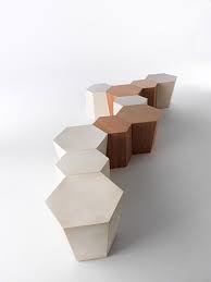Horm Hexagon Wooden Coffee Table Stool End Table Living Room Furniture Ultra Modern Modular Furniture Furniture Design Gorgeous Furniture