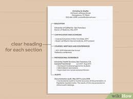 We provide you with traditional and modern forms of documents to apply. How To Write A Doctor S Curriculum Vitae 15 Steps With Pictures