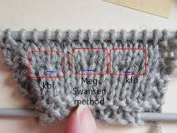 Learn how to easily increase your stitches with the knitting technique knit front and back, written in most. Kfb Knit Front Back Avoiding The Purl Bump Knitting Knitting Increase Knitting Tutorial