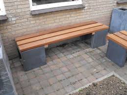 Tuinbank Hardhout En Beton Balken 4 5cm Dik Nieuw Ontwerp Tuinmeubelen Marktplaats Nl Banke Garten Garten Feuerstelle Garten