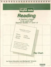 First Grade English Skills Teaching Visuals Flip Chart Bob