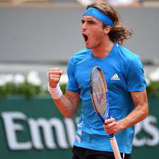 Stream tracks and playlists from stefanos tsitsipas on your desktop or mobile device. The T Shirt Adidas Blue Stefanos Tsitsipas During Roland Garros 2019 Spotern