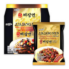 Paldo cheese noodle · #8: . Amazon Com Paldo Fun Yum Ilpoom Jjajangmen Chajang Noodle Pack Of 4 Traditional Brothless Chajang Ramen Grocery Gourmet Food