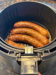 Can i cook sausage in air fryer? Air Fryer Italian Sausage Melanie Cooks