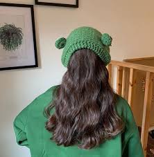 Find the top 100 most popular items in amazon best sellers. Winter Skullies Cute Women Frog Hat Crochet Knitted Hat Pokekawa