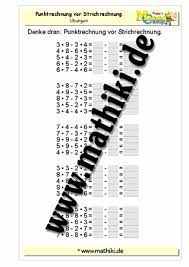 Punktrechnung vor punkt vor strichrechnung klasse 3 arbeitsblatter worksheets cute766 from i0.wp.com. Rechenregel Punkt Vor Strich Ii Klasse 4 Mathiki De