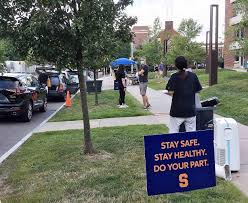 Located in syracuse, which is a city setting in new york, the campus itself is urban. Syracuse University Students Called Selfish For Large On Campus Group Ignoring Safety Rules Waer