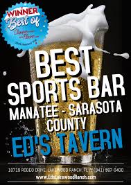 Local sports bars are popular, as they provide an avenue for people to connect as they cheer their favorite teams during the season play for the iphone users, the siri app is designed to help answer everyday queries such as the best local bars within one's location. Best Sports Bar Near Manatee County Top Bars In Lakewood Ranch