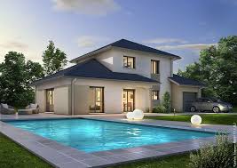 Maison Individuelle Semnoz Jpg 842 595 Pixels Belle Maison Moderne Belle Maison Constructeur Maison