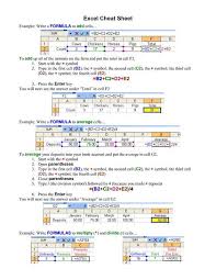 Basic Excel Formulas Cheat Sheet Excel Cheat Sheet Image By Docstoc Excel Cheat Sheet Excel Shortcuts Excel Formula
