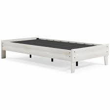 Purple red silver white yellow bed frames bookcase beds bookcase headboards bunk beds canopy beds daybeds four poster beds loft beds murphy beds panel beds platform beds. Ashley Shawburn Whitewash Twin Platform Bed On Sale At Furniture And Mattress Warehouse Serving Holland Mi