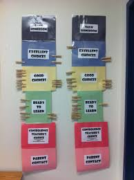 diy classroom behavior chart i made this with construction