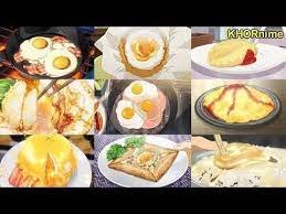 Mouthwatering Eggs In Anime Delicious Anime Food Compilation Youtube Delicious Food And Drink Food