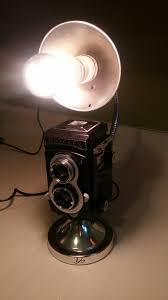 My Newest Creation Vintage Camera Table Lamp Camera Lamp Repurposed Lamp Wall Frame Design