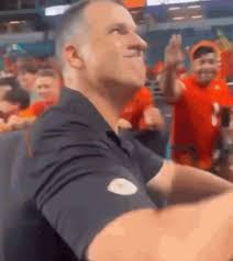 University Of Miami Coach Mario Hand GIF