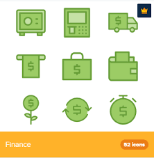 52 Premium Vector Icons Of Finance Designed By Deemakdaksina Business Icons Vector Business Icon Icon