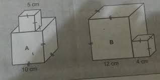 Berikut ini ada latihan soal matematika pilihan ganda tentang volume bangun ruang. Tentukan Volume Bangun Ruang Kubus Gabungan Berikut Dengan Tepat Tolong Di Bantu Ya Besok Di Kumpul Brainly Co Id