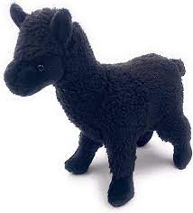 Onwomania Soft Toy Plush Animal Alpaca Black Standing Pako 20 cm:  Amazon.de: Toys