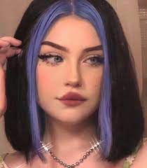3 egirl hairstyles to try #1. Blonde Highlights On Black Hair Egirl Novocom Top