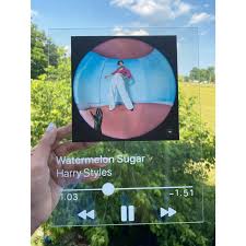 Custom Song Wall Art Acrylic Plaque Song Album Wall Art Display Hanging Apple Music Spotify Plexi Glass Etsy Wall Art Harry Styles Songs Album Songs