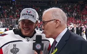 Washington Capitol's Ojibwe Hockey Player celebrates Championship!