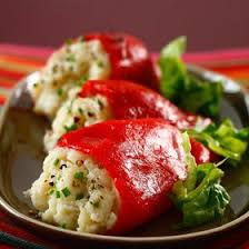 Piquillos Farcis A La Brandade De Morue Recettes Recette Morue Recette Brandade De Morue Recettes De Cuisine