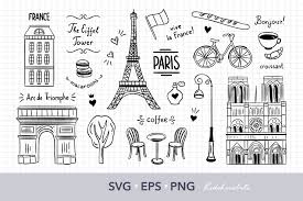 Download Paris Svg Files For Cricut Paris Png Files Travel Clip Art 738129 Cut Files Design Bundles