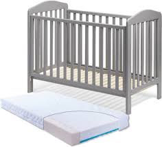 Ein zu weiches modell könnte während des schlafens in bauchlage gefährlich für dein kleines werden. Kaufen Jly Dream Lux Dropside Gitterbett Grau Babymatex Matratze Jollyroom