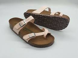 Birkenstock Vegan Birko Flor Mayari Grained Light Rose 37 Narrow Bnib 1018643 Ebay Footbed Sandals Quality Sandals Shoes