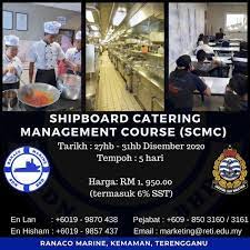 Sepanjang saya belajar di ranaco, pelbagai ilmu dan perkongsian pengalaman kerja dari tenaga pengajar. Shipboard Catering Management Course Scmc Stcw Ranaco Marine Sdn Bhd Kuala Terengganu December 27 To December 31 Allevents In
