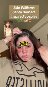 I know I don’t actually look like Ellie, however I did have fun putting  this cosplay together & this was a fun little Ellie inspired makeup look ✨  #tlou #elliewilliams #thelastofus #cosplay