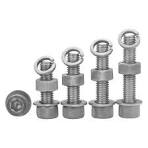 M20-2.5 DIN 912 DIN 7991 ISO7380 Inner Hexagon Allen Bolt Socket Head Cap  Screw and Nut