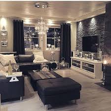 You can use colorful pillows or decorations, artwork or flowers. Grey White Living Room Ideas Black Furniture Dark House N Decor