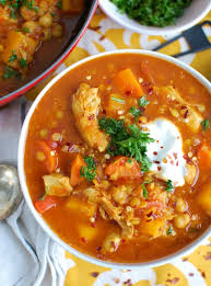 Shop gourmet soup gift baskets now! Slow Cooker Moroccan Chicken Chickpea Soup A Cedar Spoon
