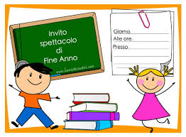 Invito Spettacolo Di Fine Anno Scuola Infanzia Lavoretti Creativi