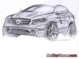 Mercedes Benz Gla Class Sketch Concept Car Sketch Car Sketch Car Wallpapers