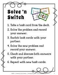 Free Solve N Switch Partner Activity Cooperative Learning Strategies Learning Strategies Cooperative Learning