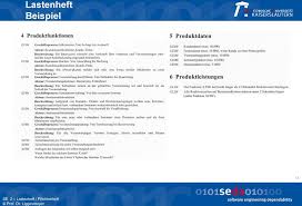 Nun weißt du, wie eine anforderungsspezifikation aussehen sollte und welche modellierungsmöglichkeiten im lastenheft vorkommen können. Software Entwicklung 2 Lastenheft Pflichtenheft Pdf Free Download