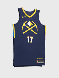 Western union is the official sponsor of the denver nuggets and all jerseys sold in the team store and online will come with a sponsor patch. Denver Nuggets City Edition Jersey Sportige